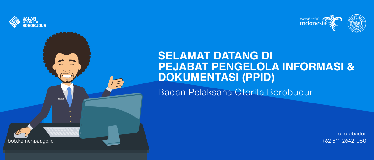 Selamat datang di PPID 2026 Badan Otorita Borobudur
