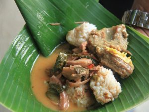 Nasi penggel kebumen