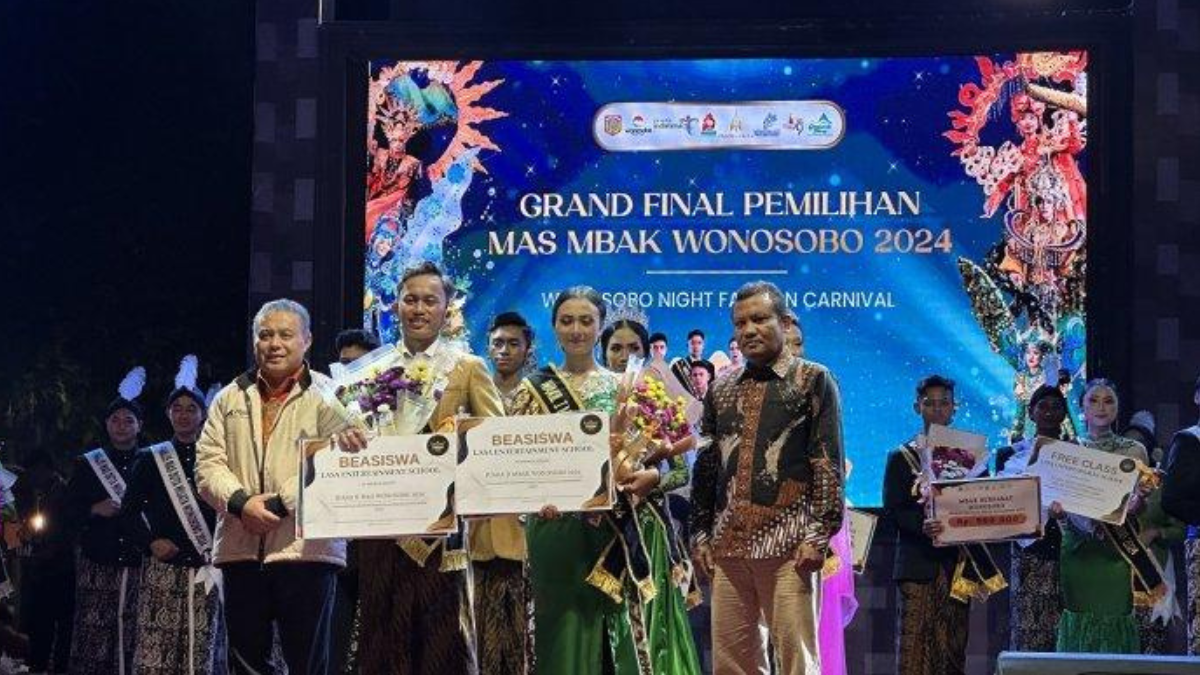 Mas MBak Duta Wisata Wonosobo 2024 (Sumber : jateng,tribunews)