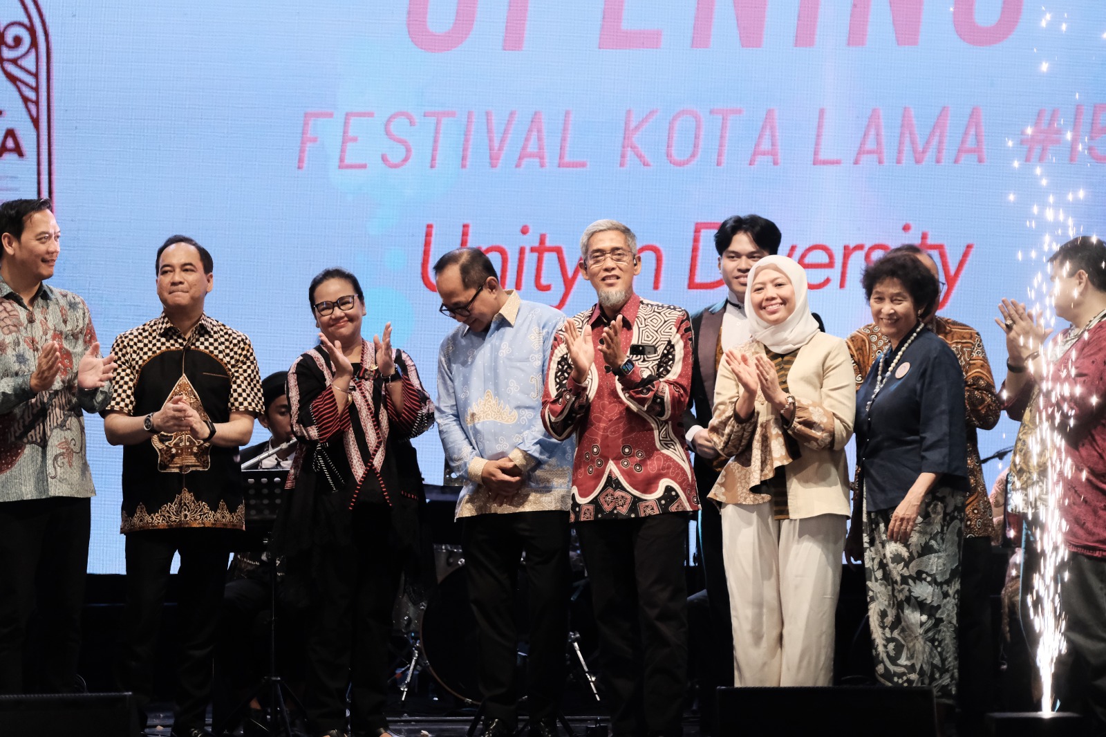 Pembukaan Festival Kota Lama Semarang oleh Walikota Semarang